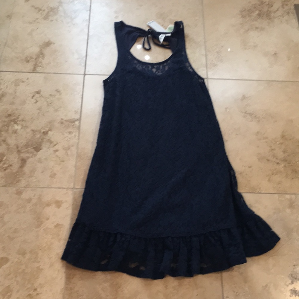 Others Follow Navy Lace Dress